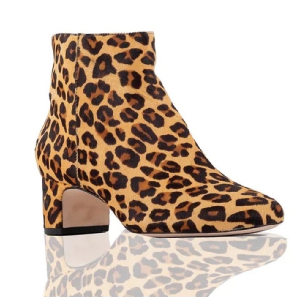 JOAN OLOFF AERON Leopard print BOOT